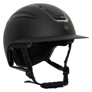 Imperial Riding IRHOlania Big Visor Ridehjelm - Mat Sort 