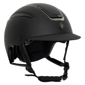 Imperial Riding IRHOlania Small Visor Ridehjelm - Mat Sort