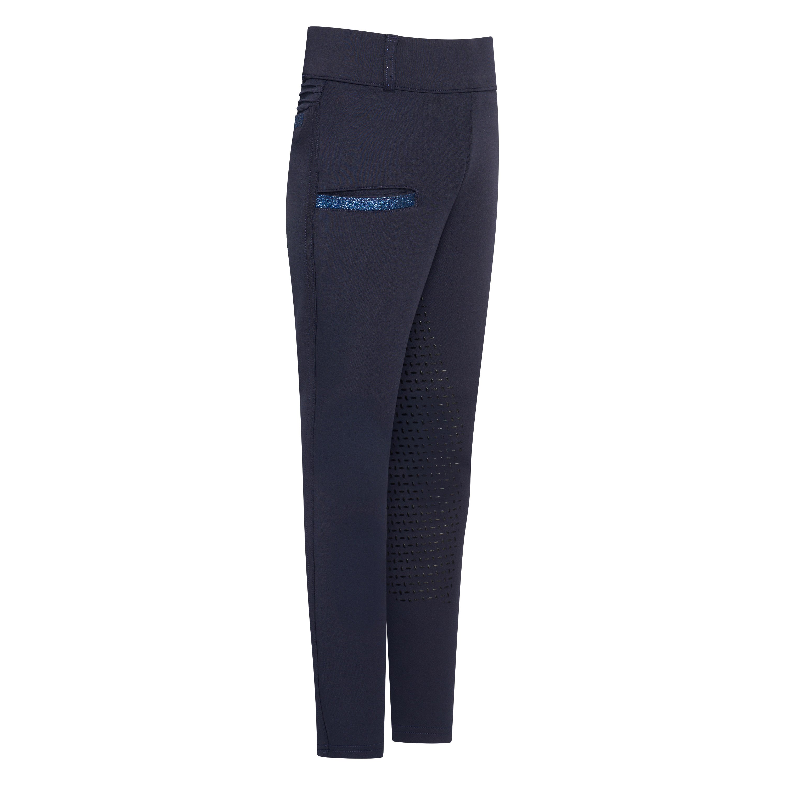 Imperial Riding IRHComfi Sparks Summer Junior Tights - Navy