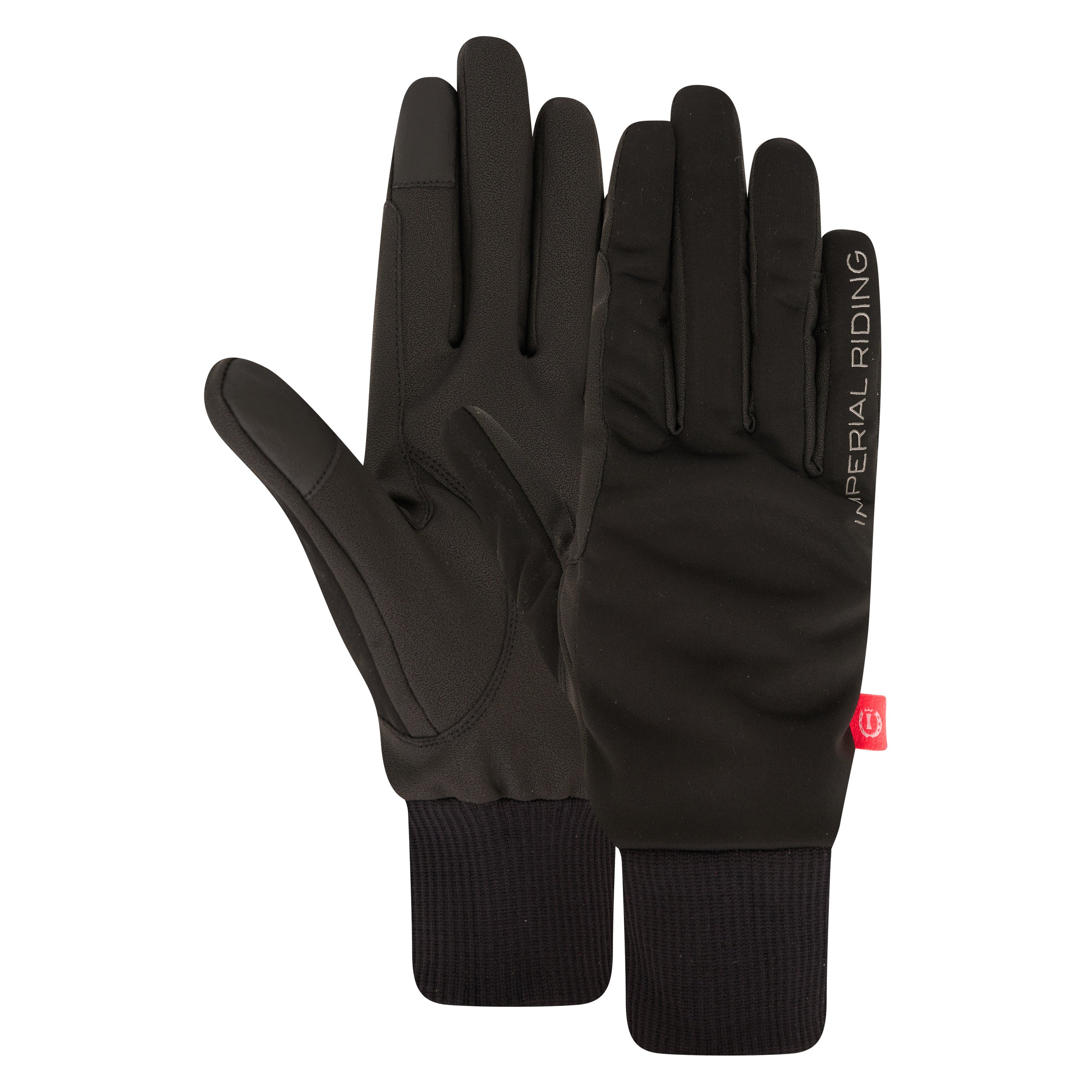 Imperial Riding IRHHide & Shine Handsker - Sort 
