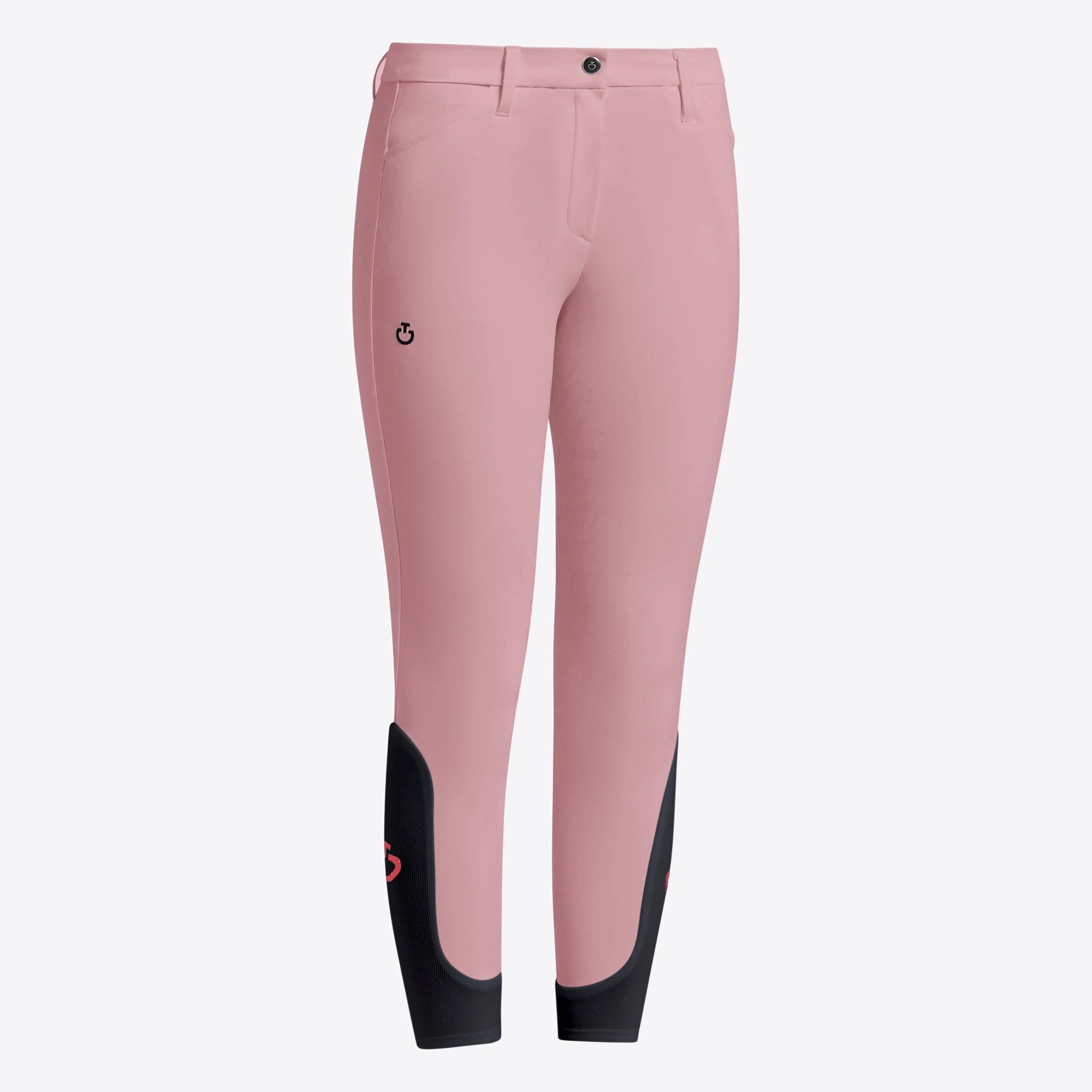 Cavalleria Toscana Line System Junior Ridebukser m. Grip - Dusty Rose 