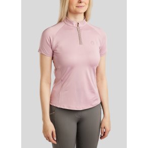 Montar MoLila SS Polo - Candy Pink m. Champagne
