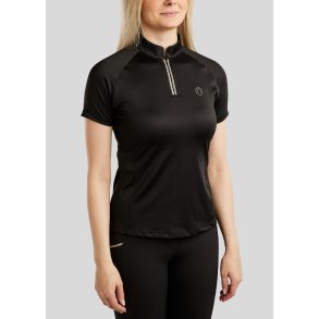 Montar MoLila SS Polo - Sort m. Champagne 