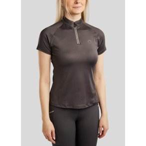 Montar MoLila SS Polo - Slate Grey m. Champagne