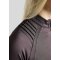 Montar MoWilma L/S Polo - Black Peony m. Golden Quartz