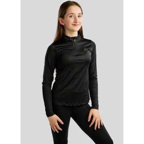 Montar MoEverlin Junior L/S Tr�je - Sort 
