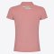 Cavalleria Toscana Comic Jersey S/S Junior Zip Polo - Dusty Rose 