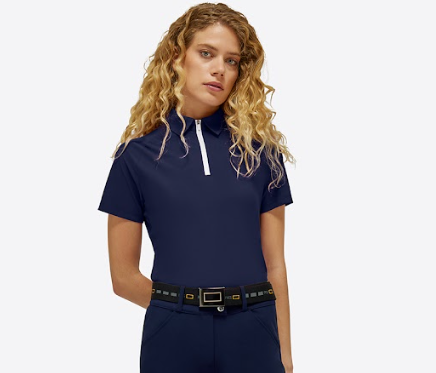 RG Jersey Zip Polo - Royal Blue 