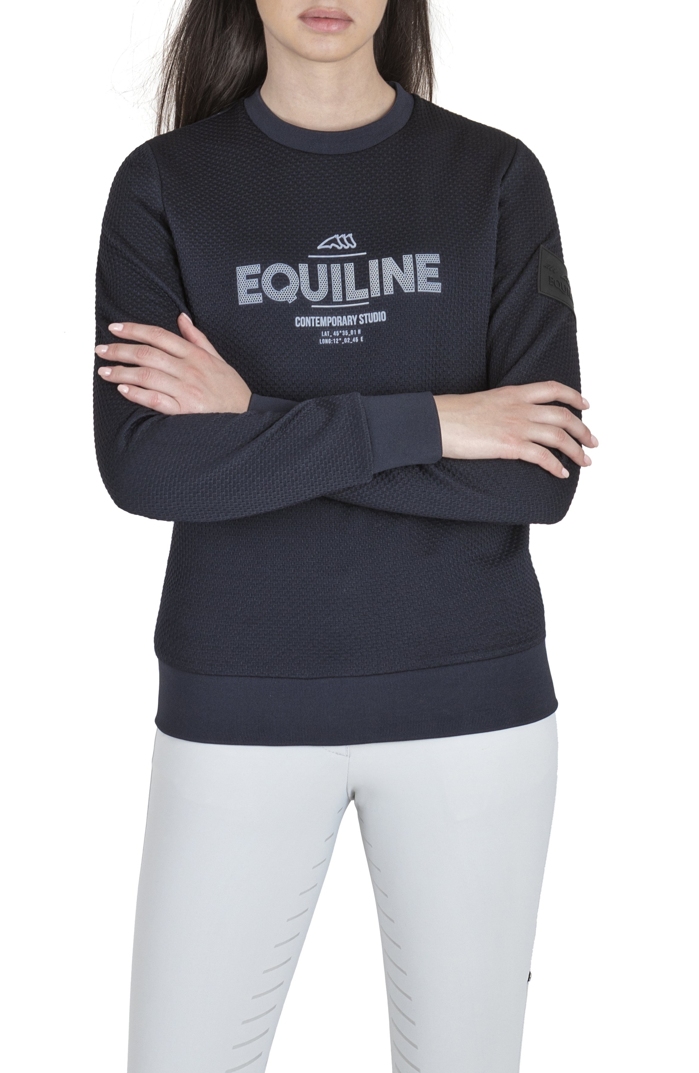 Equiline Camillac Sweatshirt - Blue 