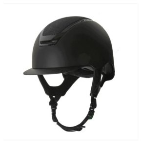 Riders Company Air Ridehjelm - Sort m. Glimmer 