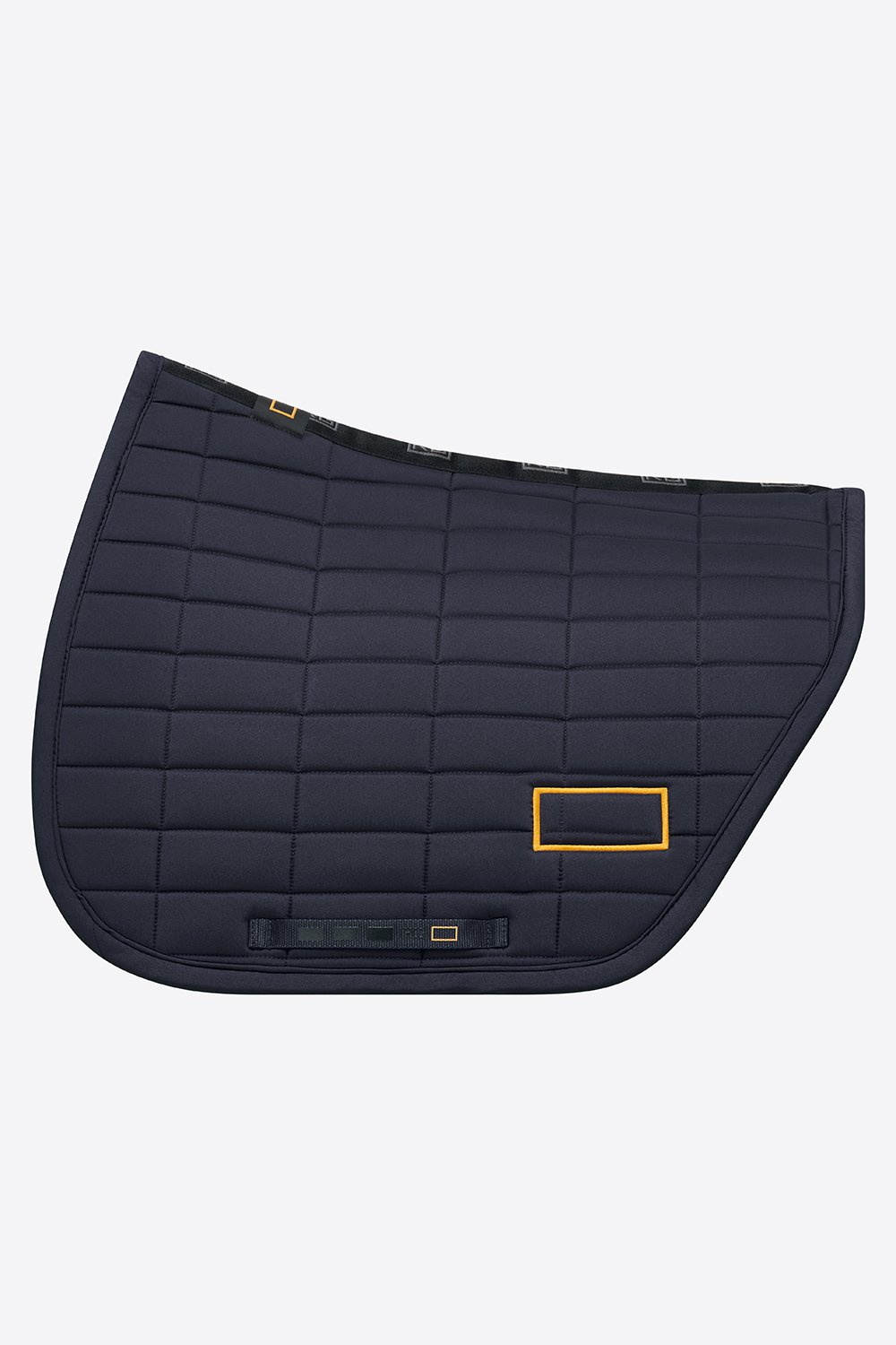 RG Rectangular Quilt Underlag - Navy m. Gul 