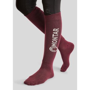 Montar Bambus Strmper - Plum 