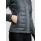 Montar Emma Quilt Hybrid Jakke - Dark Slate