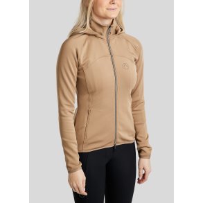Montar Wendy Zip Softshell m. Lasercut - Latte