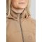 Montar Wendy Zip Softshell m. Lasercut - Warm Light Grey 