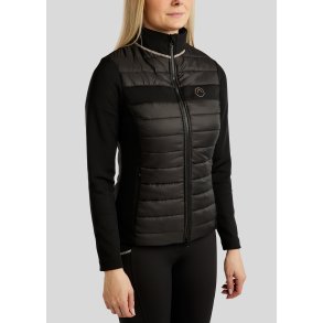 Montar MoLila Hybridjakke - Sort m. Champagne