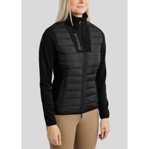 Montar MoCaroline Hybridjakke - Sort m. Champagne 