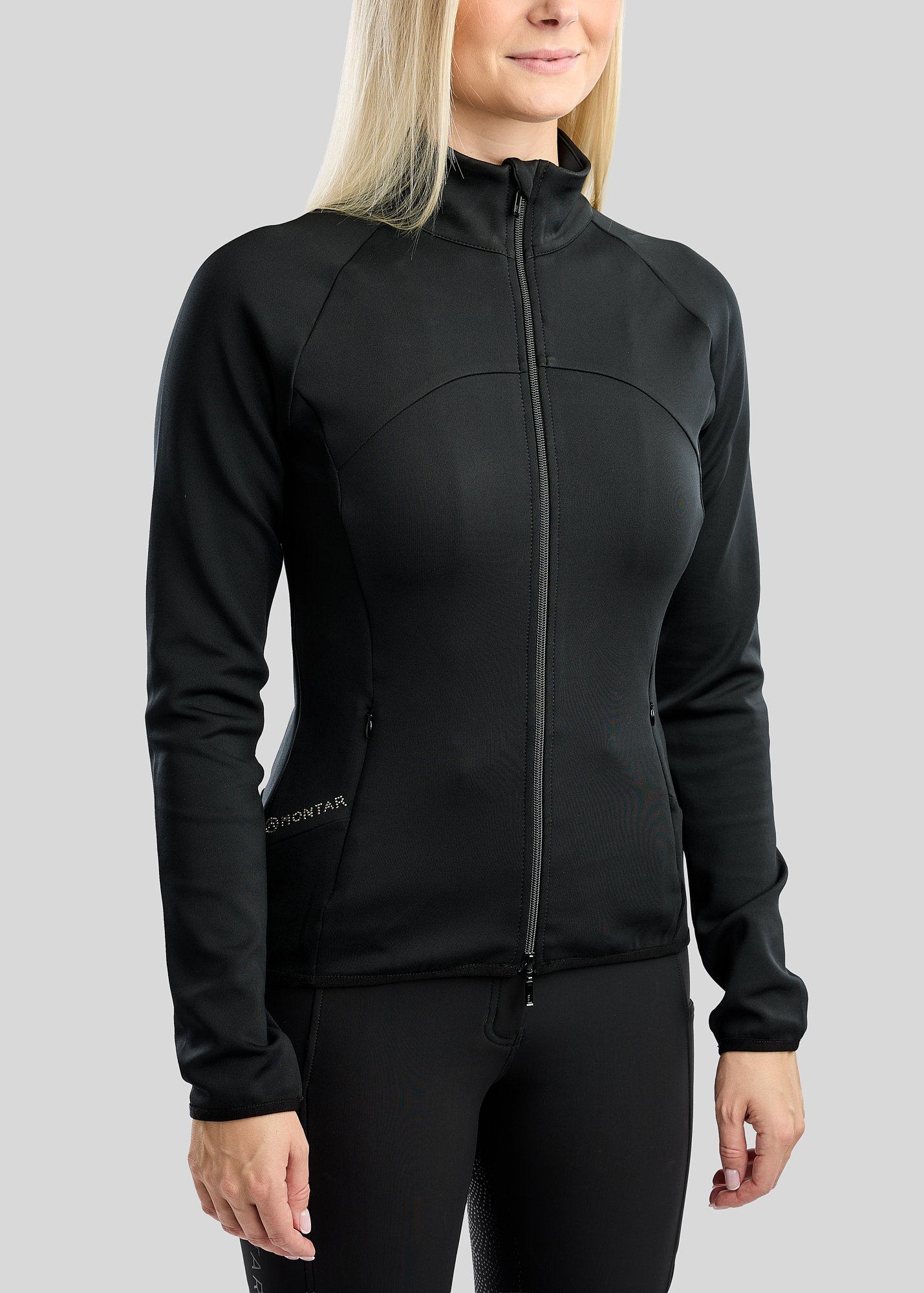 Montar MoEverline Zip Jakke - Sort 