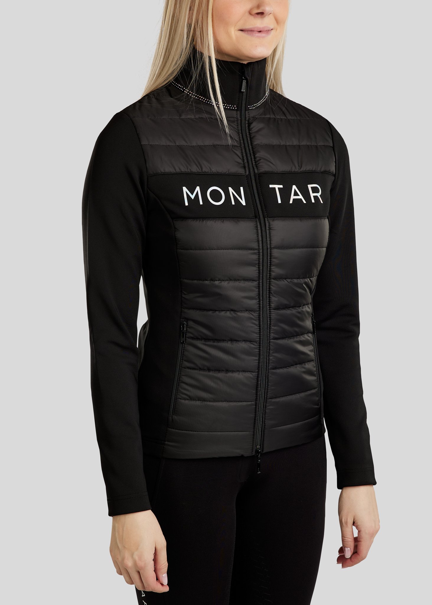 Montar Cha Junior Hybrid Jakke - Sort 