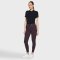 Samshield Claranova Ridebukser m. Grip - Aubergine 