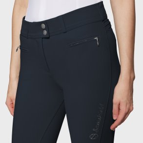 Samshield Clara Metal Dots Ridebukser m. Grip - Navy