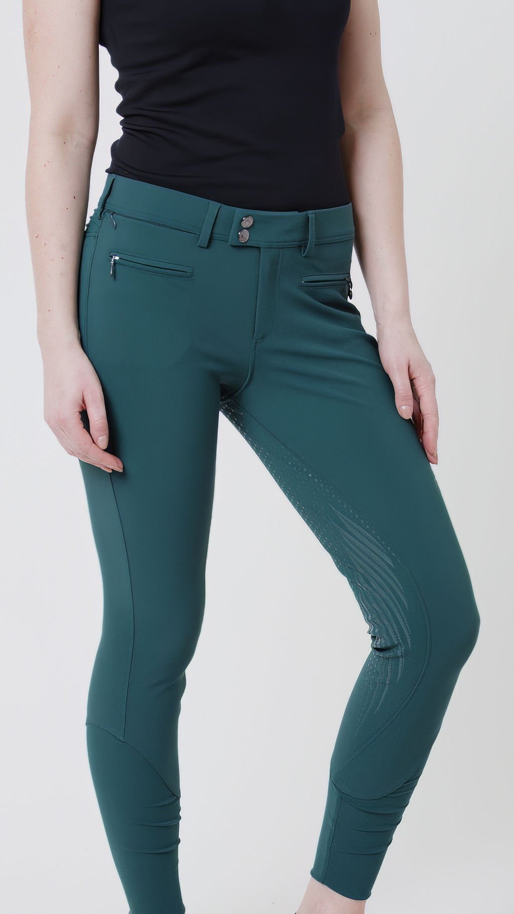Samshield Diane Ridebukser m. Grip - Posy Green Tone On Tone 