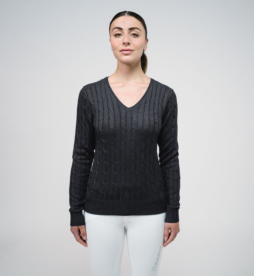 Samshield Lisa Twisted Pullover Trje - Sort 