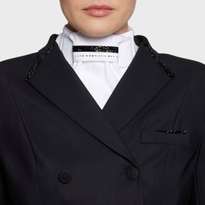 Samshield Plastron Premium - Hvid m. Jet Black 