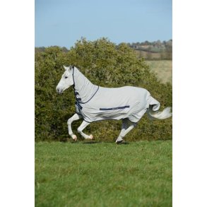 Bucas Sweet Itch Eksemd�kken - Silver m. Navy 