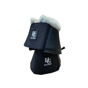 HorseGuard Leela Glitter Klokker m. Faux Fur - Sort 