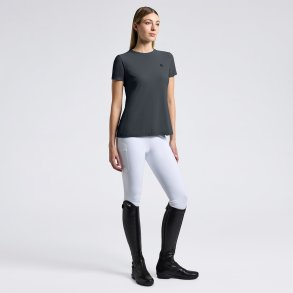 Cavalleria Toscana Jersey T-shirt m. 3D Logo - Anthracite Grey 