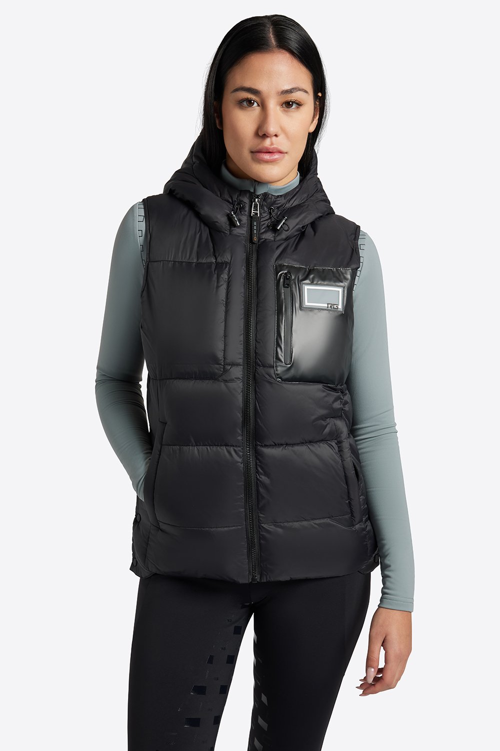 RG Quilted Vest - Sort 