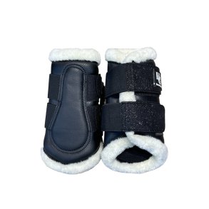 HorseGuard Selmi Gamacher m. Faux Fur - Sort 