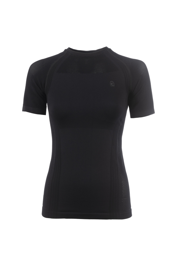 Cavallo CavaFlora Seamless T-shirt - Sort 