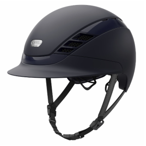 ABUS Pikeur AirLuxe Pure Ridehjelm - Matt Midnight Navy 