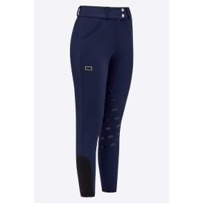 RG High Waist Ridebukser m. Fuld Grip - Royal Blue