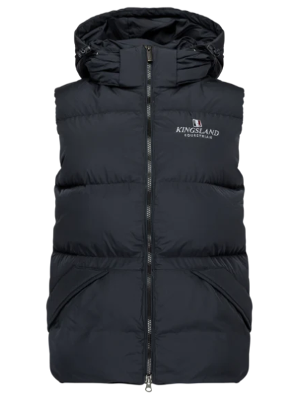 Kingsland Classic Dun Vest - Navy 