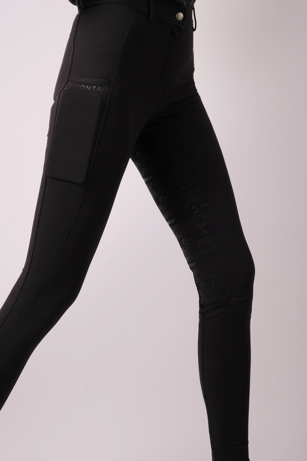 Montar Echo Ess. Thigh m. Grip - Sort