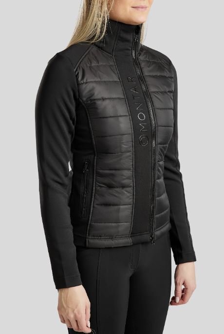 Montar Emma Quilt Hybrid Jakke - Sort 