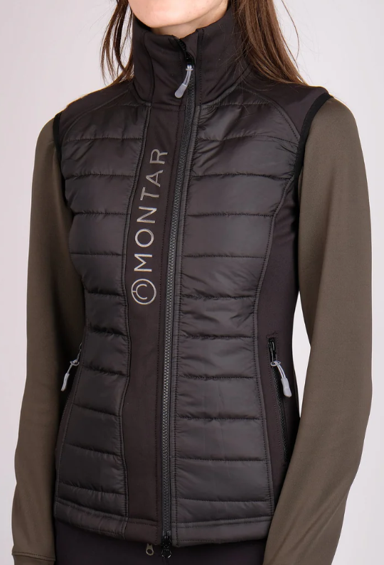Montar Emma Junior Quilt Vest - Sort 