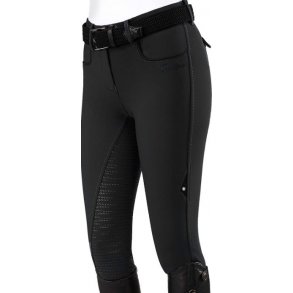 Equiline Peony Ridebukser m. Grip- Sort