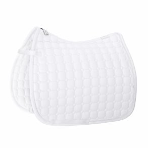 Eskadron Classic Sports Glitter Cotton Underlag - Hvid 