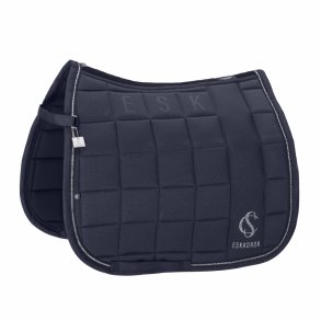 Eskadron Classic Sports Big Square Sparkle Crystal Underlag - Navy