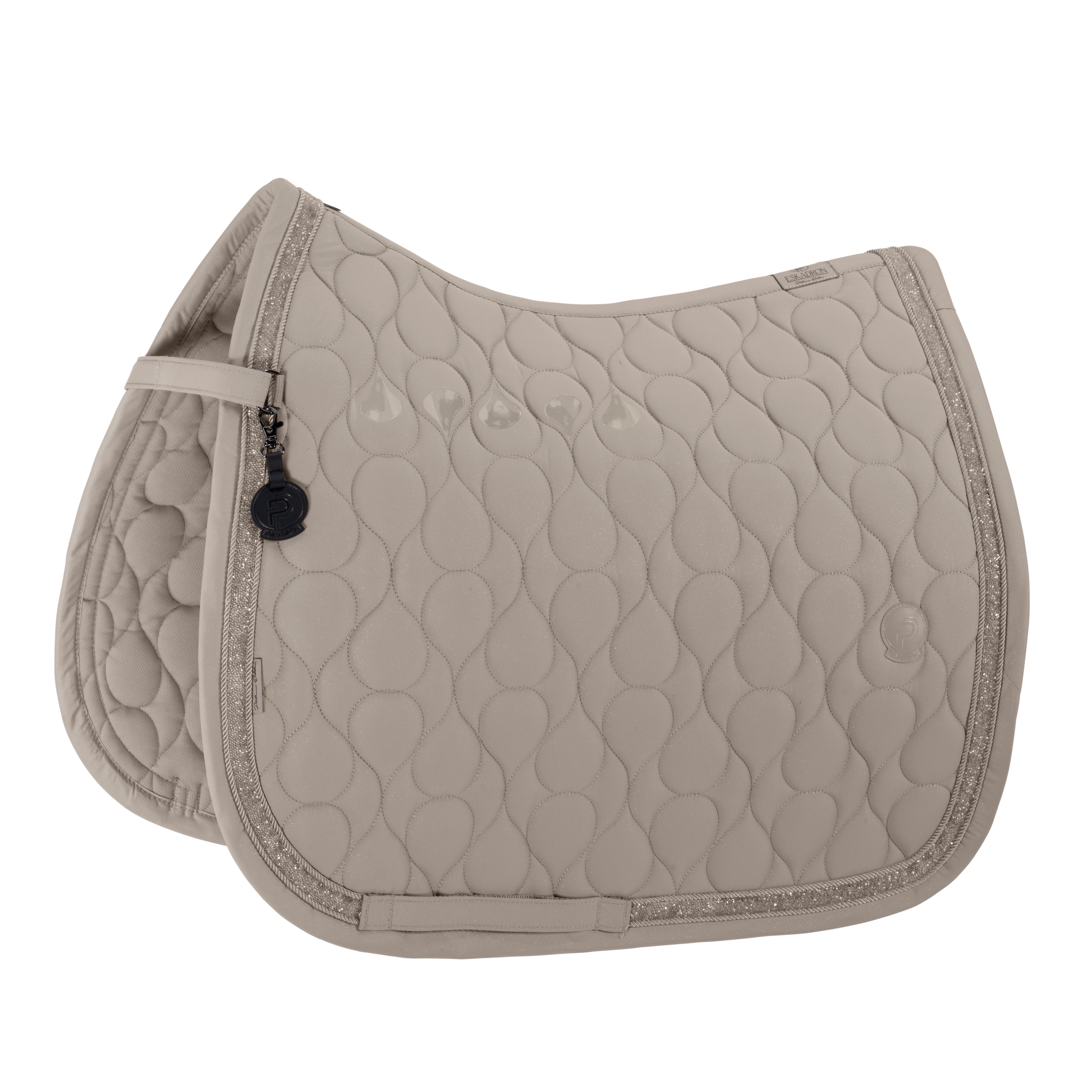 Eskadron Platinum Sparkle Jewel Underlag - Pale Grey 