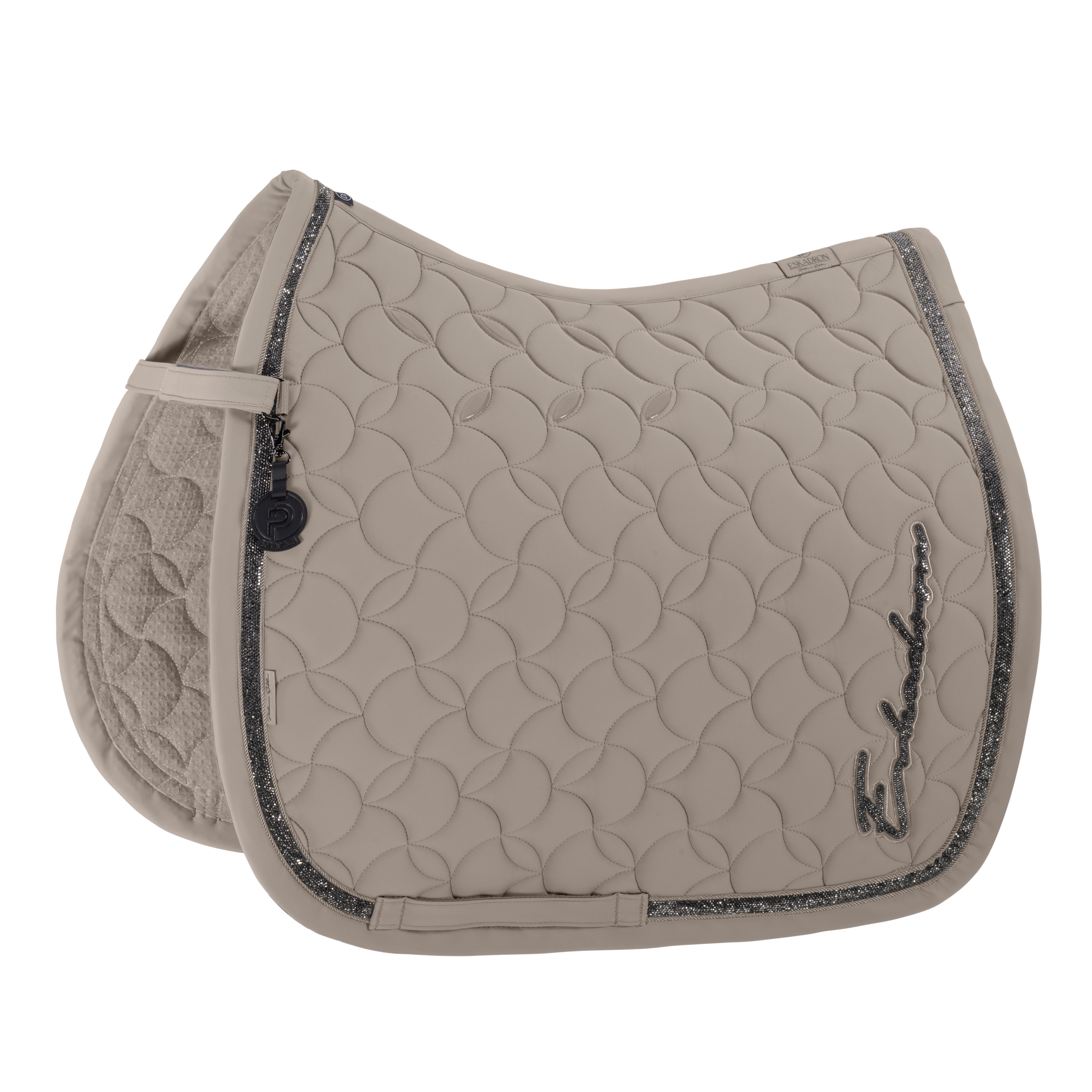 Eskadron Platinum Pro Soft Glitter Underlag - Pale Grey 