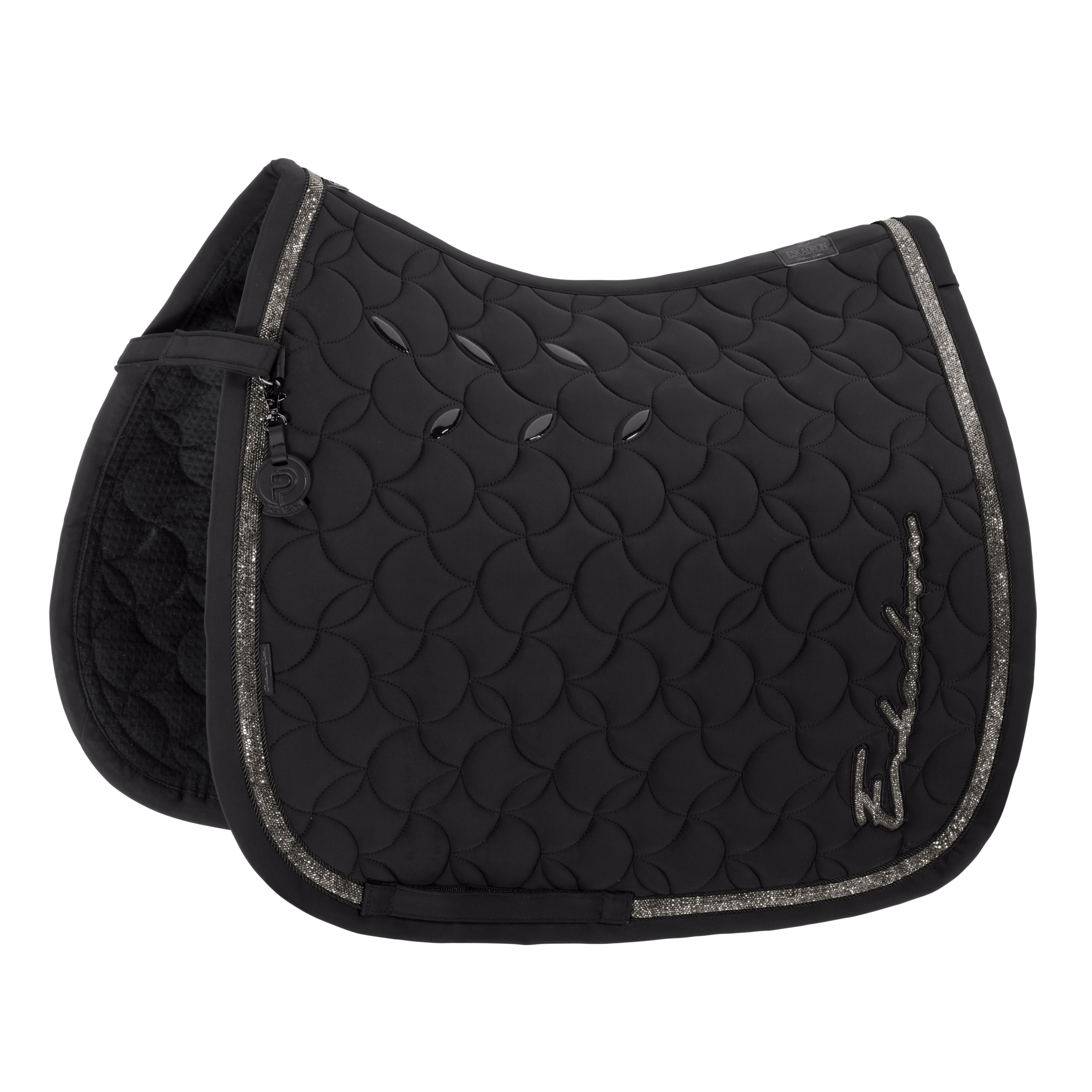 Eskadron Platinum Pro Soft Glitter Underlag - Sort 