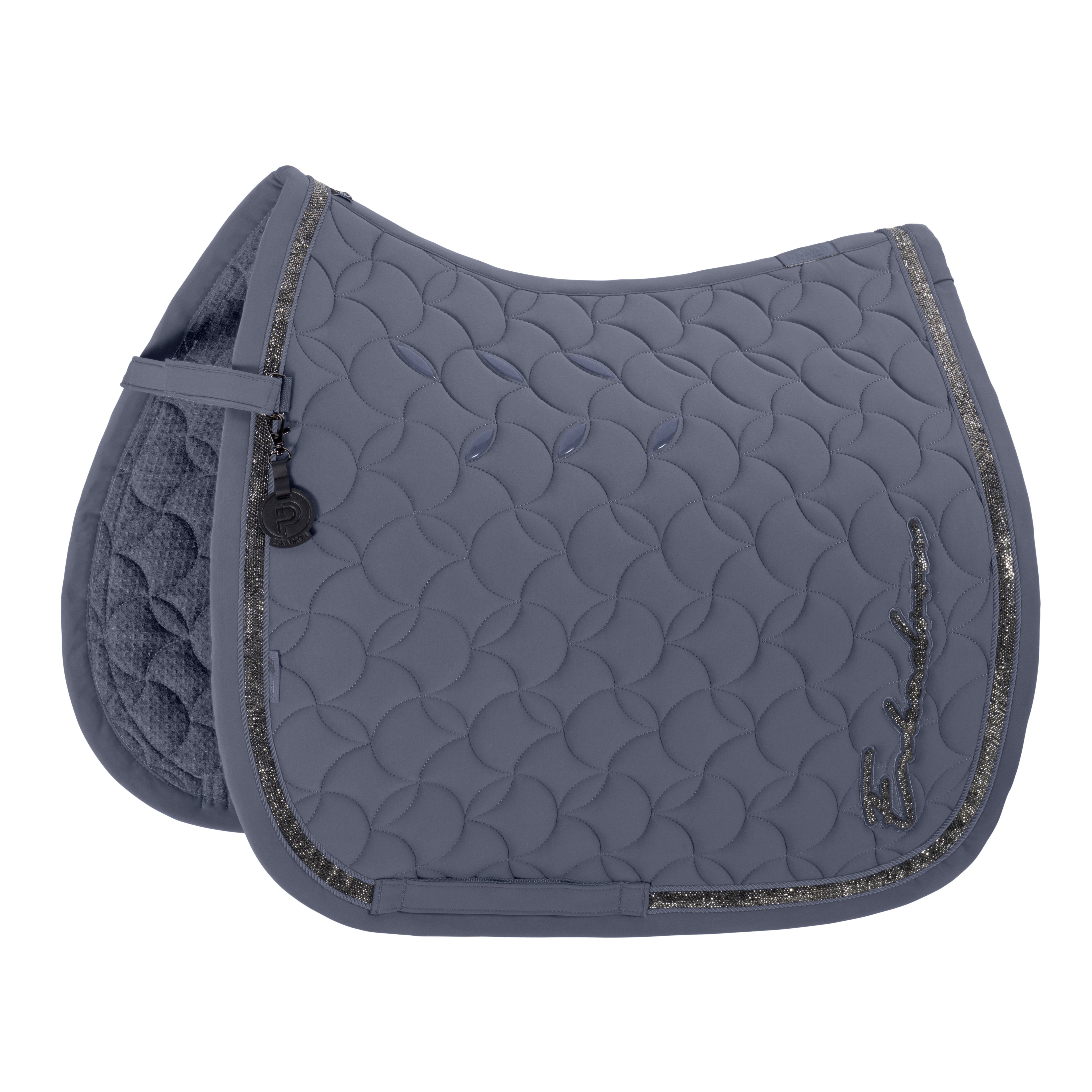 Eskadron Platinum Pro Soft Glitter Underlag - Slate Blue 