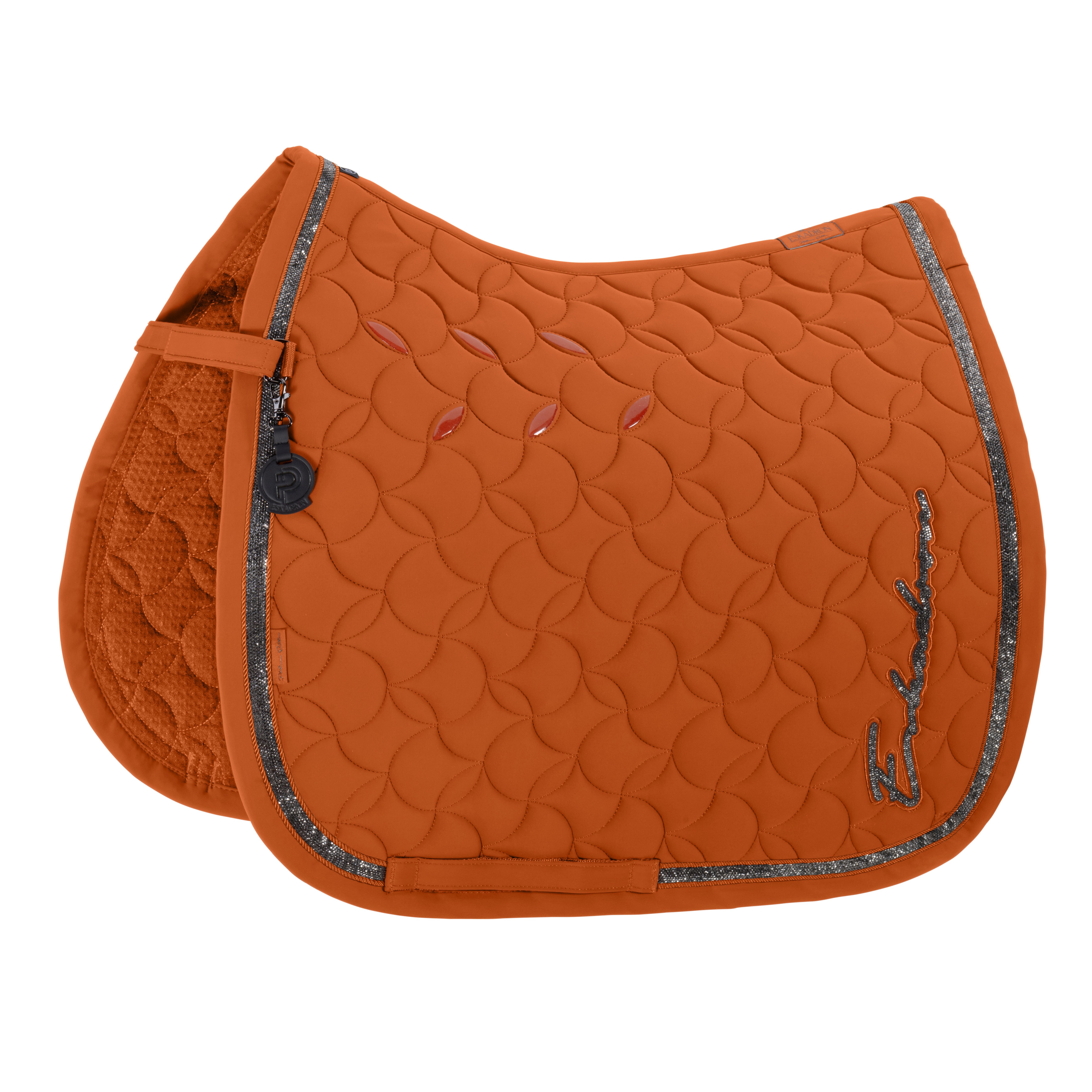 Eskadron Platinum Pro Soft Glitter Underlag - Amber 
