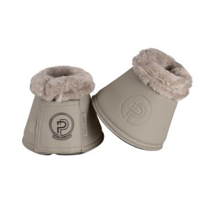 Eskadron Platinum Faux Leather Klokker m. Faux Fur - Pale Grey 