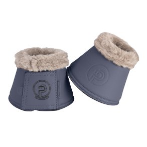 Eskadron Platinum Faux Leather Klokker m. Faux Fur - Slate Blue 
